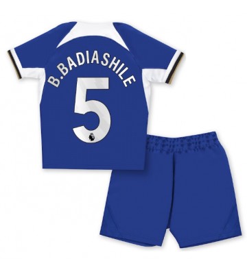 Chelsea Benoit Badiashile #5 Hemmaställ Barn 2023-24 Kortärmad (+ Korta byxor)